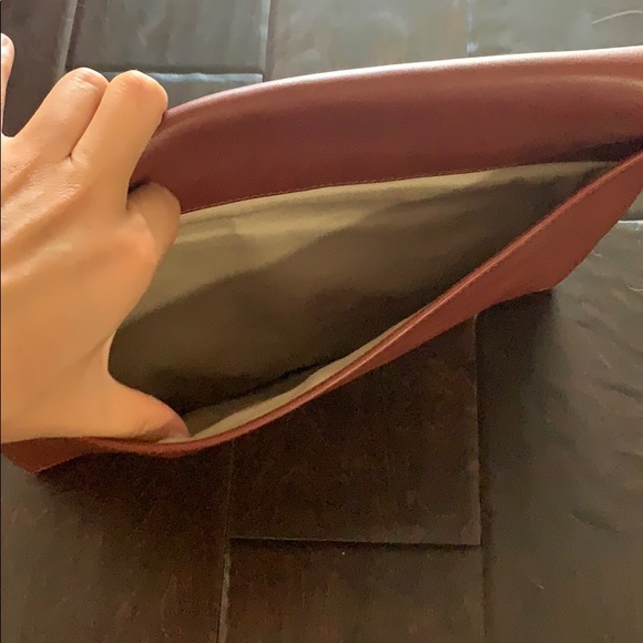 Coach large leather envelope clutch - Picture 5 of 6